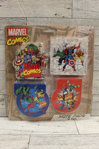 Vintage Marvel Comics Mini Note Pads - Set of 16 - New