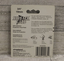 Load image into Gallery viewer, Surface Gard Self-Adhesive Protective Vinyl Pads - Set of 8 - 3/4" - Round - New