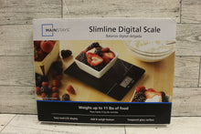 Load image into Gallery viewer, Mainstays Slimline Digital Scale - Used
