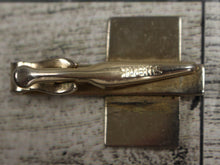Load image into Gallery viewer, Swank Gold Tone Tie Bar Clasp Tie Tack - &quot;L&quot; Monogram - Used