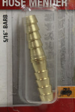 Load image into Gallery viewer, 5/16" Brass Barb Hose Splicer Mender - Straight Fitting - New