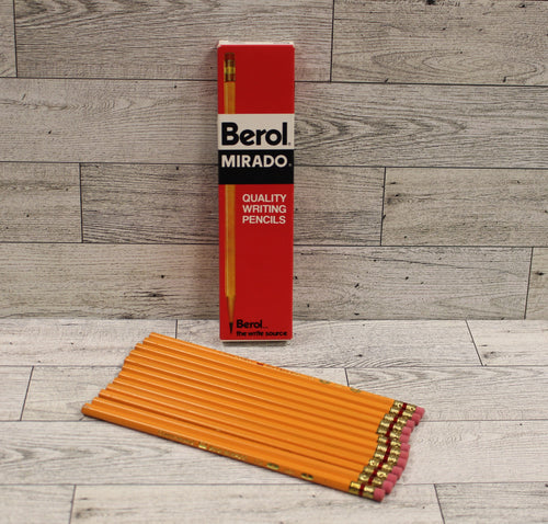 Berol Mirado Eagle Writing Pencils - 174-3 - Medium Hard - 12 Count - New