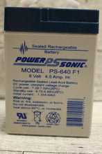 Load image into Gallery viewer, Power PS Sonic Sealed Rechargeable Battery - PS-640 - Used