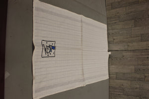 RITZ Christmas Skiing Stick SnowmanTowel - Used