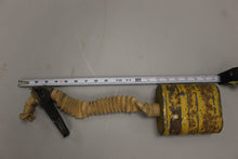 Load image into Gallery viewer, WWI SBR Yellow Gas Mask Filter with Hose - Used