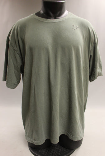 Gym Shark Short Sleeve Sage Green T-Shirt - Large - Used