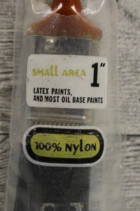 1" Small Area Paint Brsh - 100% Nylon - TN-1510 - For Sash, Trim, & Small Areas