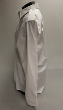Load image into Gallery viewer, Hathaway Classic Men's Long Sleeve White Dress Shirt - Size: 17 x 34/35