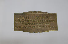 Load image into Gallery viewer, Antique Eyeglass Case with Optometrist Joseph T. Cline Glasses - Used