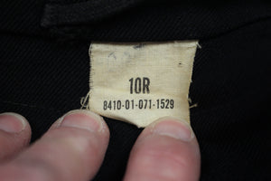 Vintage Military Women's Trenchcoat/Rain Jacket - 10R - Black - Used