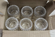 Load image into Gallery viewer, Votive Glass Candle Holders - Hobnail Style - Set of 7 - Used