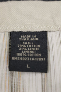 Carhartt Men's Tan Plaid Shirt - Large - Used