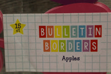 Load image into Gallery viewer, Bulletin Board Borders - Apples - New