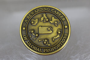 SMSGT Gary R. Ladd Challenge Coin - May 1980 - September 2004