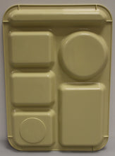Load image into Gallery viewer, Set of 2 Vintage SiLite 614 Cafeteria Trays - Beige - 6 Compartment School Lunch