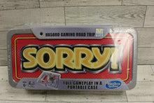 Load image into Gallery viewer, New Hasbro &quot;Sorry” Gaming Road Trip Full Gameplay In A Portable Case -New