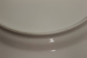 Vietri Italy Christmas Snow Day Chop Plate/Platter - 13 Inches - Used