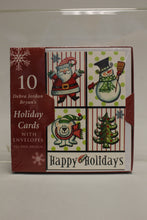 Load image into Gallery viewer, Debra Jordan Bryan's Happy Holiday Cards - Set of 10 - New