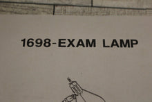 Load image into Gallery viewer, 1698 Exam Lamp with Mobile Base - 6530-01-506-5246 - Used