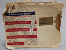Load image into Gallery viewer, 4 Documents of Freedom - Reproductions - Declaration, Constitution, Bill of Righ