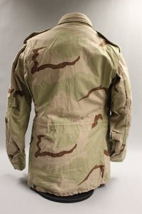 Military M65 Cold Weather Field Coat - Desert - Small Regular - Used