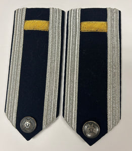 US AF Air Force Mess Dress Shoulder Boards Male: 2nd Lieutenant - Used