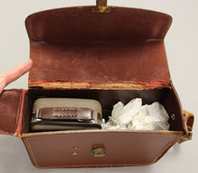 Load image into Gallery viewer, DeJur Citation 8mm Wind Up Movie Camera with Leather Case &amp; Extra Lense
