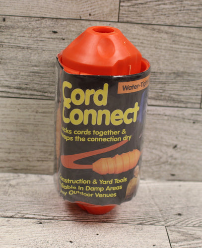 Power Cord Connector - Water Tight - Orange - New