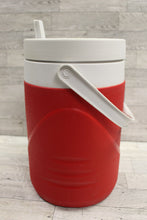 Load image into Gallery viewer, Coleman Half Gallon Red/White Water Drink Jug - #6001 - Red/White - Used
