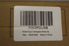 Load image into Gallery viewer, Rechargeable Window Cleaner/Vacuum - Model WC03 - New
