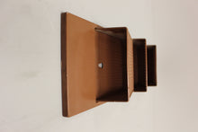 Load image into Gallery viewer, Vintage Retro Fesco Gold Plastic Mail Organizer &amp; Key Holder - Used