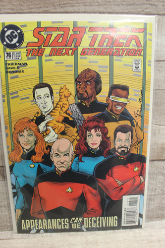 DC Comics Star Trek The Next Generation #76 Comic Book -Used