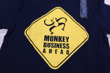 Load image into Gallery viewer, The Children&#39;s Place Short Sleeve Monkey Business Ahead T-Shirt - 12 Months