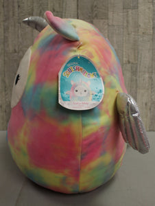 Original Squishmallow - Lucy-May - Llama Pegacorn Rainbow - 16" Tall - Used