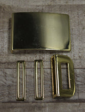 Load image into Gallery viewer, USMC Marine Corp Plain Uniform Belt Buckle - Smooth Gold Finish - New
