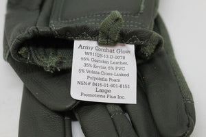 Army Combat Gloves - 8415-01-601-8151 - Large - New