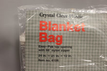 Load image into Gallery viewer, Crystal Clear Blanket Storage Bag -New
