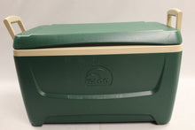Load image into Gallery viewer, Vintage Igloo 48 Quart Green/Tan Cooler - Used