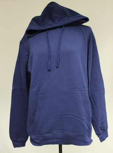 Port & Company Navy Blue Hoodie - Size: Large - Used
