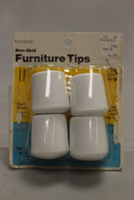 Load image into Gallery viewer, Vintage Keystone Non-Skid Furniture Tips - 1-1/8" - New