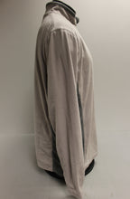Load image into Gallery viewer, Columbia Men's Two Tone Quarter Zip Long Sleeve Shirt - Beige - Large - Used