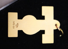 Load image into Gallery viewer, Texas A&amp;M Fightin' Texas Aggie Band Treble Clef Pendant - 1/10 10K Gold Filled