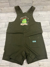 Load image into Gallery viewer, Carter&#39;s Froggy&#39;s Bayou Tour Overalls - Size: 18 Months - Green - Used