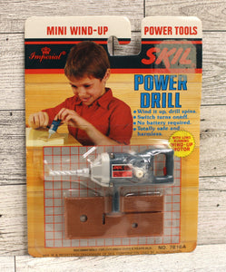 1988 Sharp Mini Wind-Up Power Tools - You Choose -Chain Saw /Power Drill /Jigsaw