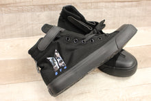 Load image into Gallery viewer, Feiyao Size 38 BTS High Top Shoes -Black -New