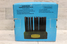 Load image into Gallery viewer, 28 Piece Transfer Punch Set - 24K0540 - 3/32&quot; to 1/2&quot;+17/32&quot; Steel 4 7/8&quot; L -New