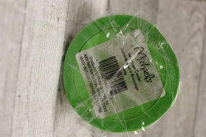 Christmas Polka Dot Can Coozie/Beverage Cooler - Lime Green - New