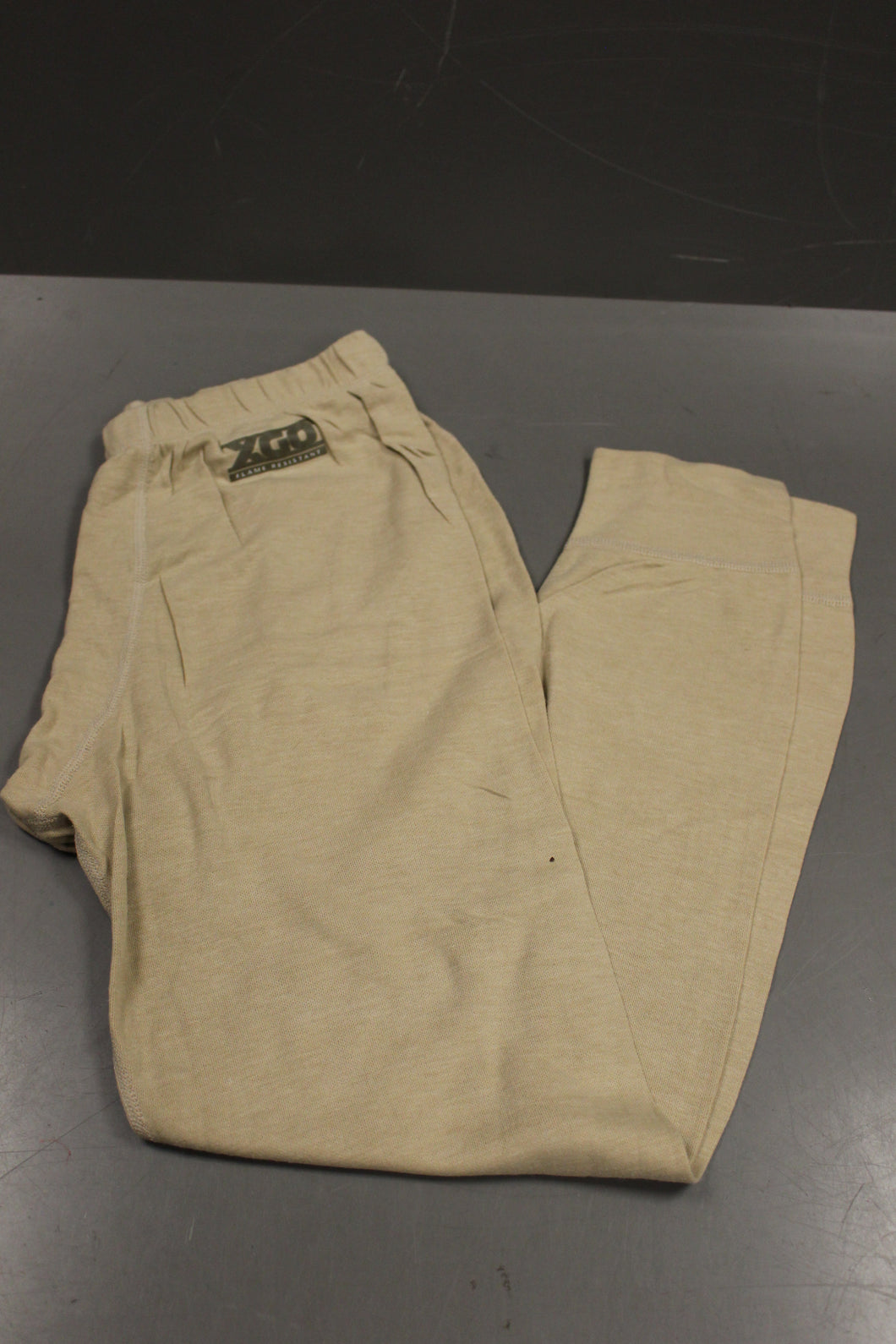XGO Men's Layer 1 Flame Retardant Long John Pant Trouser - Tan - Large - Used