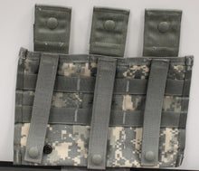 Load image into Gallery viewer, US Army Molle Triple Magazine Pouch - ACU - 8465-01-525-0598 - 3x30 - New