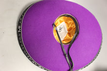 Load image into Gallery viewer, Salazar Yepez Mexican Mariachi Sombrero Purple Hat - 23&quot; Across - Adult - Used